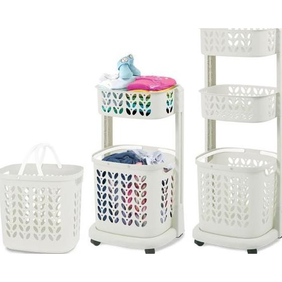 ROVEGA LAUNDRY BASKET RLB - 308 LAUNDRY BASKET + 2 RAK 1411T