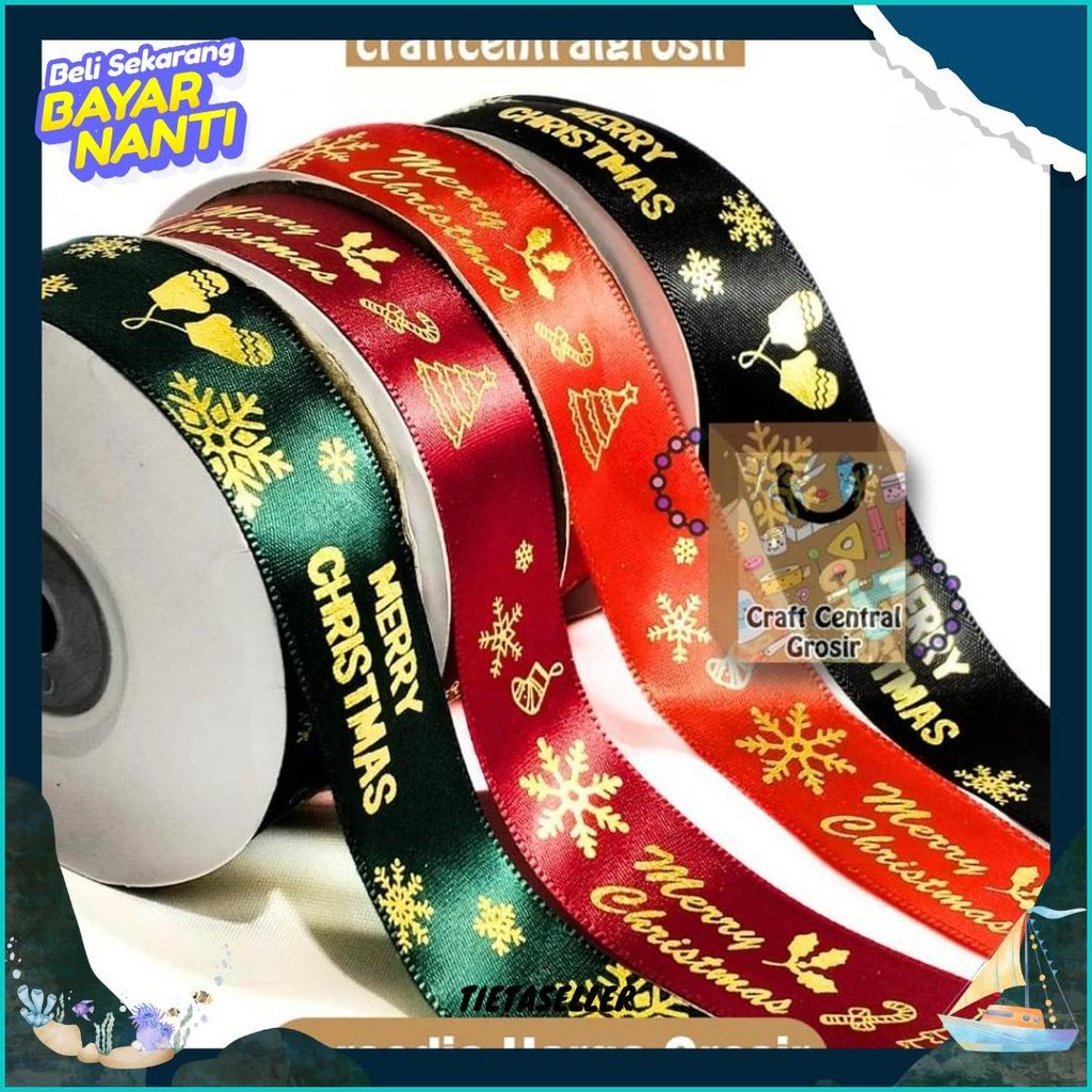 

Pita Natal/ Pita Satin Natal Per Roll 20 Yard Part I Diskon