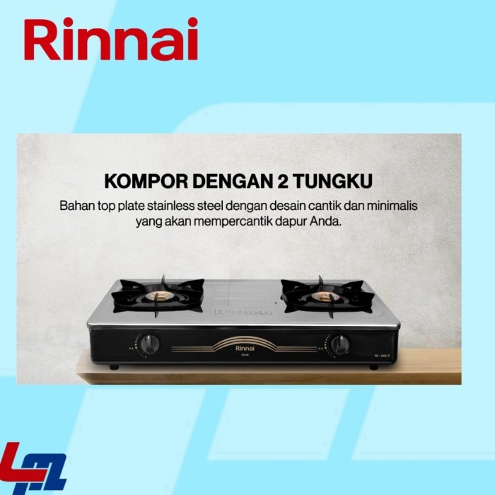 RINNAI KOMPOR 2 Tungku RI-602E / RI 602E / RI602E