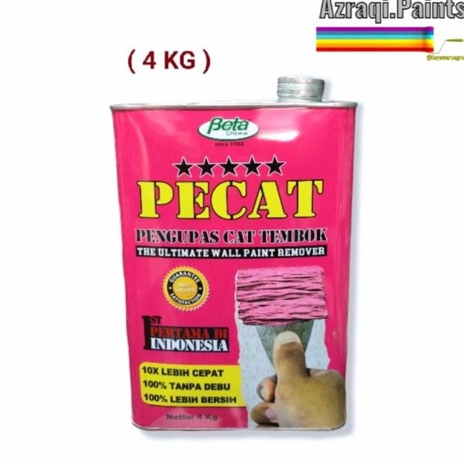 PERONTOK CAT TEMBOK PECAT ( 4 KG ) - PAINT REMOVER CAT TEMBOK