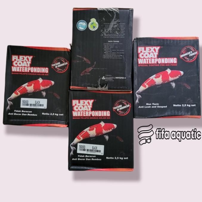 Flexy Coat waterponding cat kolam koi 2.5kg