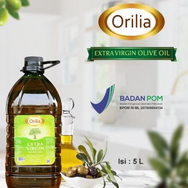 

Lia - Extra Virgin O Oil 5 Liter / Nyak Zaitun