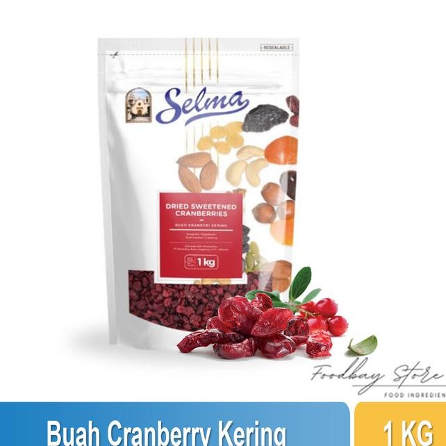 

Selma - Dried Cranberries 1 Kg / Buah Cranberry Kering
