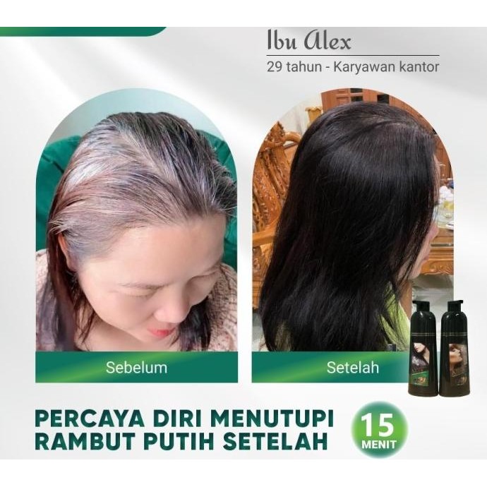 Original Sin Hair shampoo perawatan warna rambut Anti uban from japan Gtm