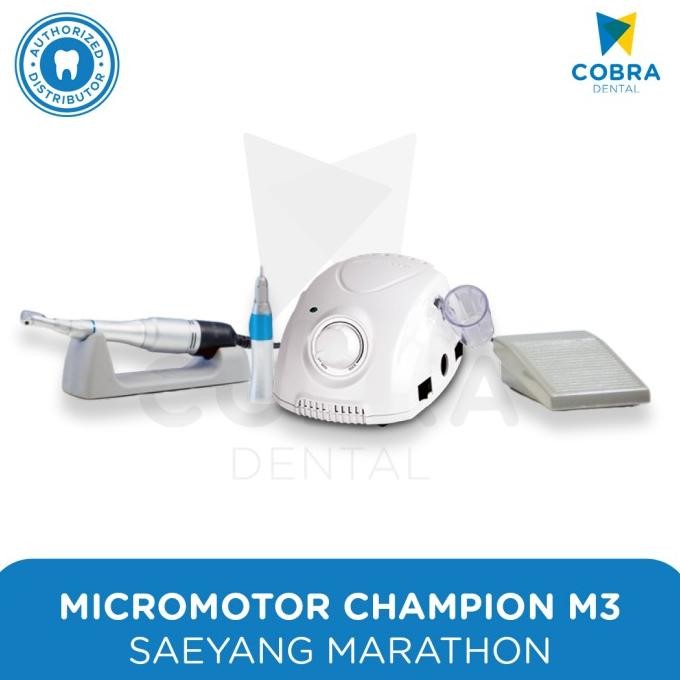Dental Equipment Micromotor Champion M3 Marathon Saeyang