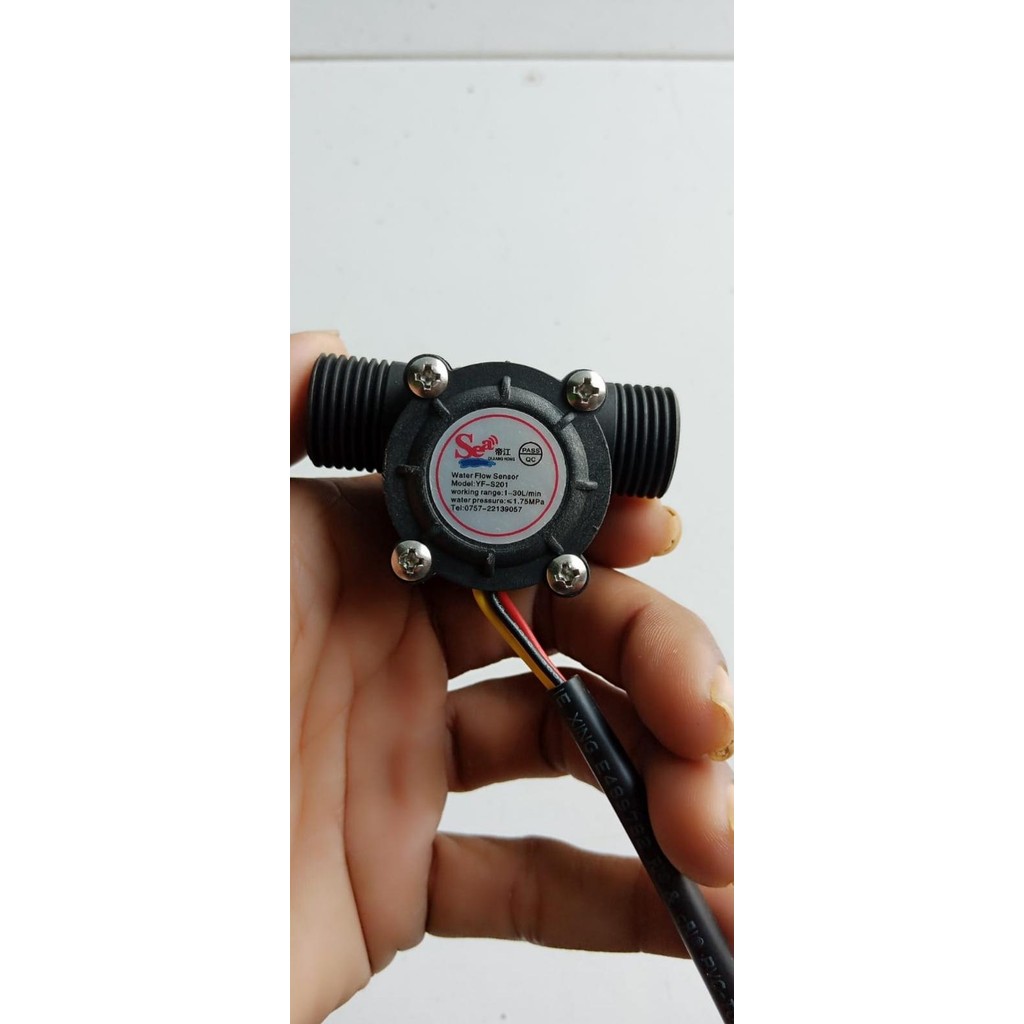 Flow Sensor 1/2 Inchi Pom Mini Digital Untuk Mesin Pertamini Diskon