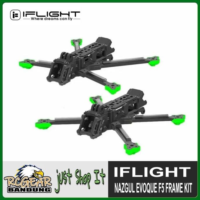 Iflight Nazgul Evoque F5 F5X F5D V2 Frame Kit Analog Dji O3 Vista Fpv Drones  Ready