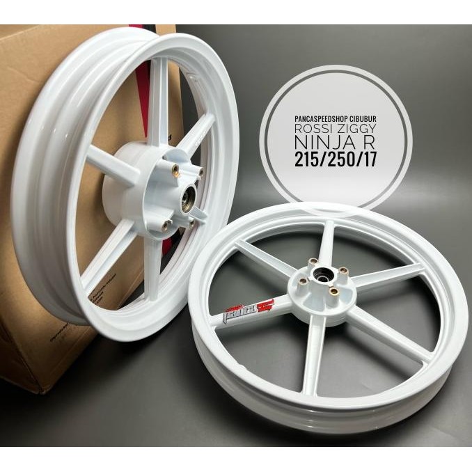 VELG ROSSI NINJA 150 R/SS ZIGGY 215 250 LUBANG DISC BAUT 4