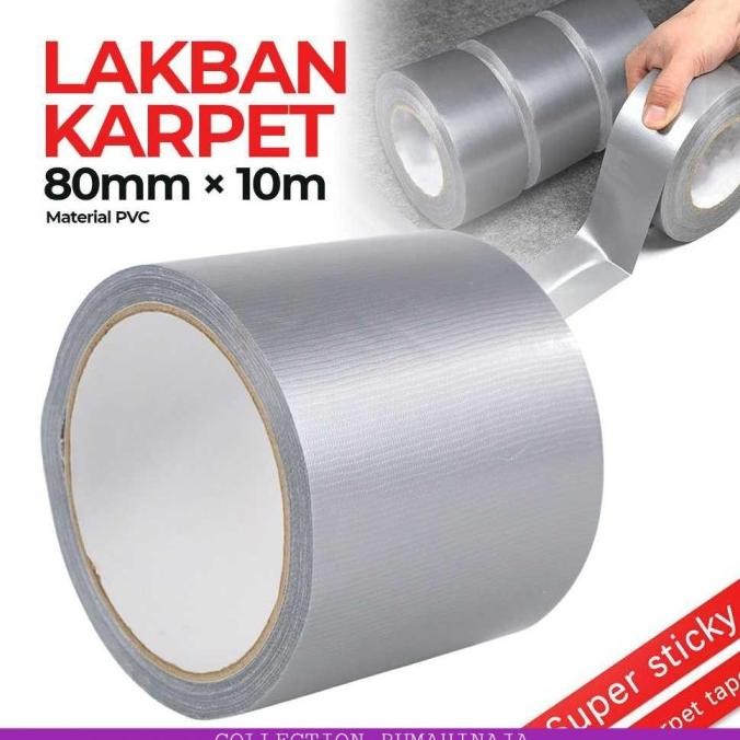 

HARGA DISC - Lakban Karpet Super Plester Perekat Kain Selotip Super Kuat Tahan Air