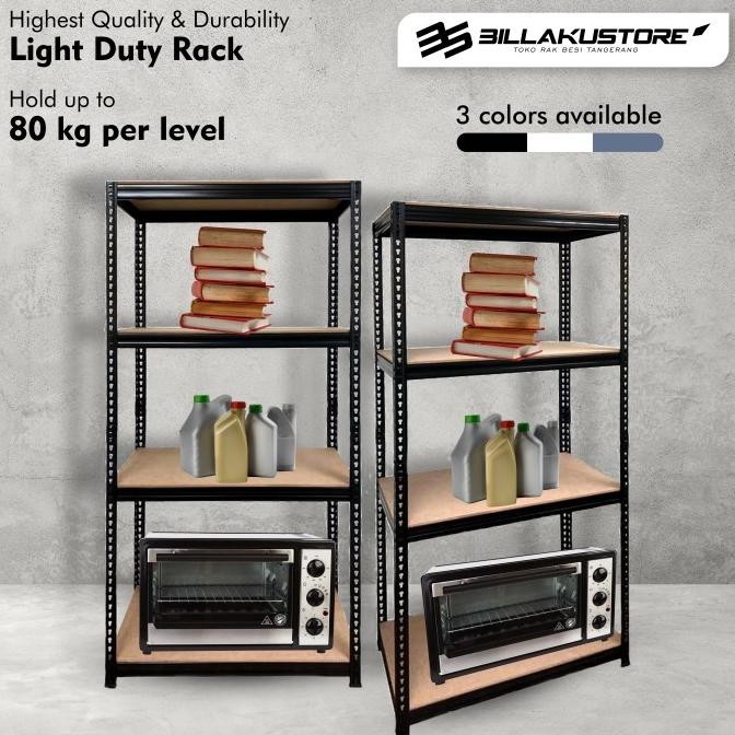 Rak besi boltless 4 susun MYSTAR MDF BS5000E
