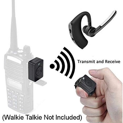 Dimi Bthd1 Wireless Dual Bluetooth 4.1 Eaiece For Radio Walkie Talkie - Eahone Bluetooth Untuk Walki