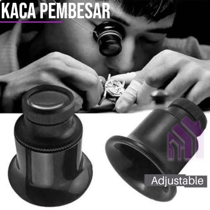 

NEW Kaca Pembesar Lup 20x Magnifier Repair Jam Tangan Perhiasan 22mm