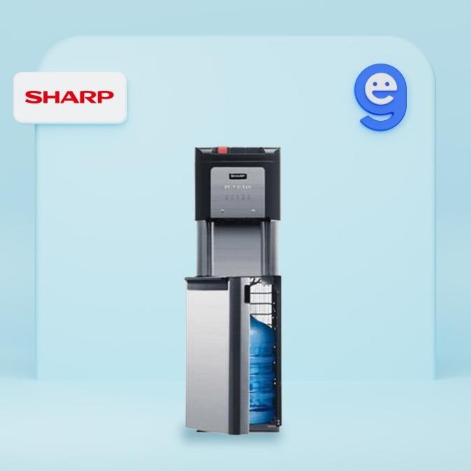 SHARP SWD-73 EHL BK Dispenser / Galon Bawah / SWD73EHLBK