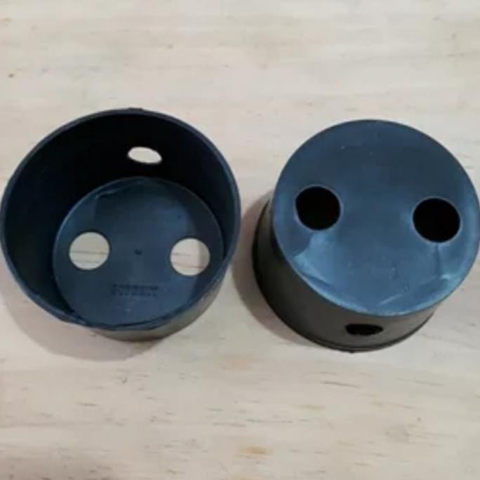 inbow dus bulat hitam