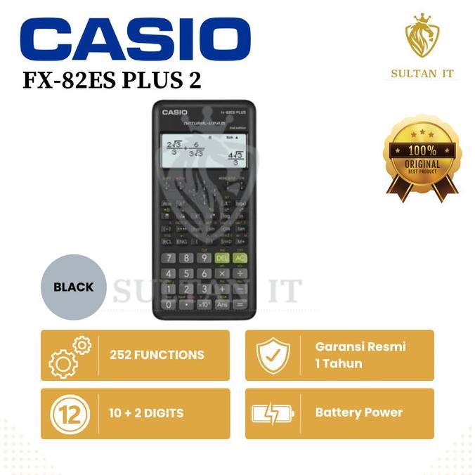 

NEW KALKULATOR SCIENTIFIC CASIO FX 82ES PLUS 2ND EDITION