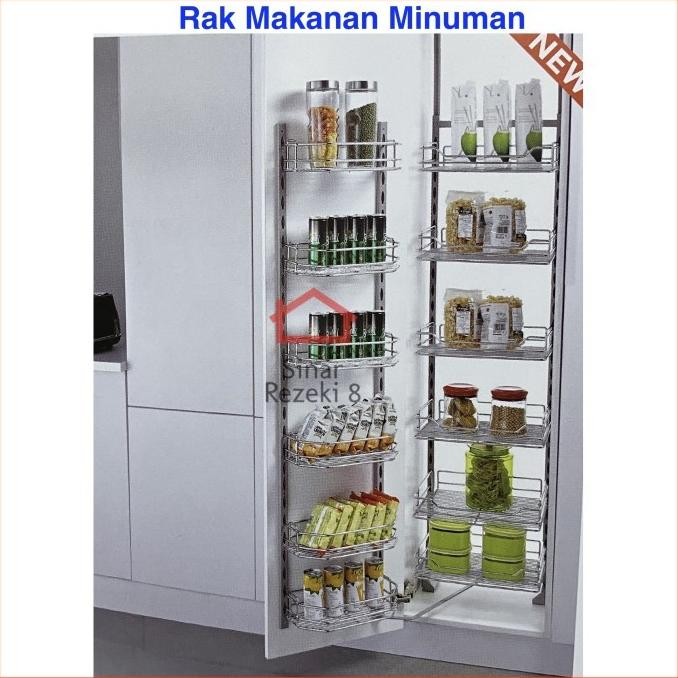 Rak Tarik Makanan Lemari Baleno SC 25400 Dapur Kitchen bukan vitco