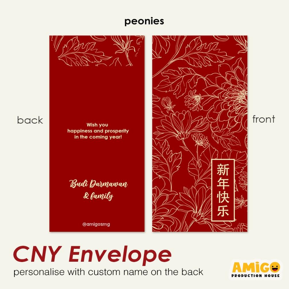 

Amplop Angpao Snake Tahun 2025 Imlek 6Pcs Chinese New Year