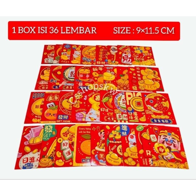 

Angpao Imlek Box 36 Lembar Angpau 2025