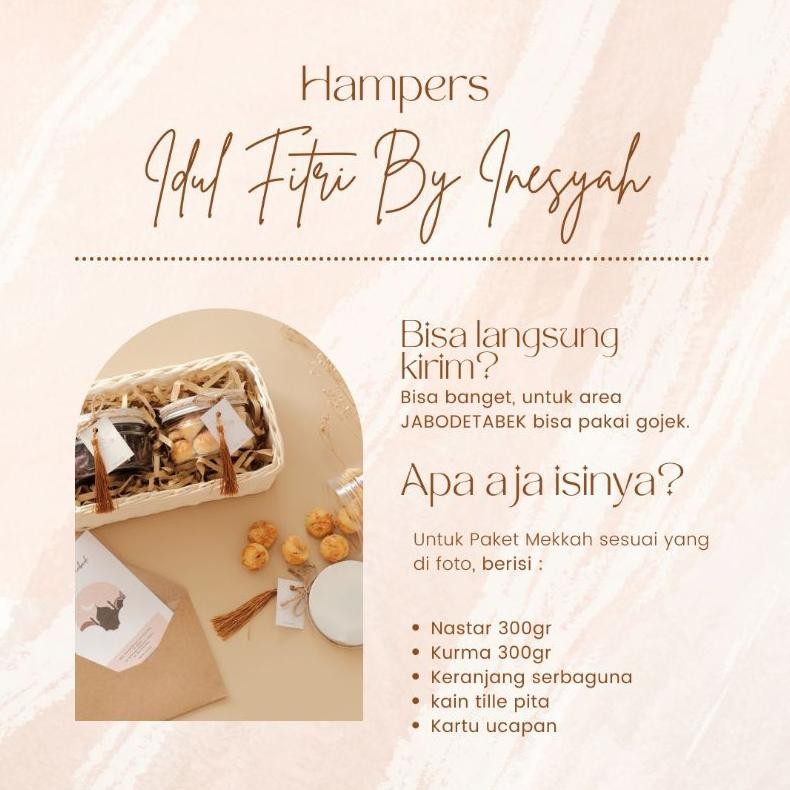 Hampers Lebaran /Kue Kering /Parsel Lebaran /Kado Lebaran /Hampers /Ied Hampers/Hampers Natal/Hamper