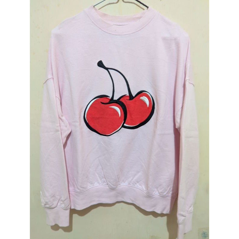 Crewneck Kirsh Cherry Pink