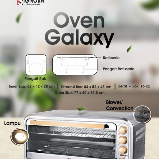 Oven Galaxy Signora Fast Delivery oven listrik oven signora oven