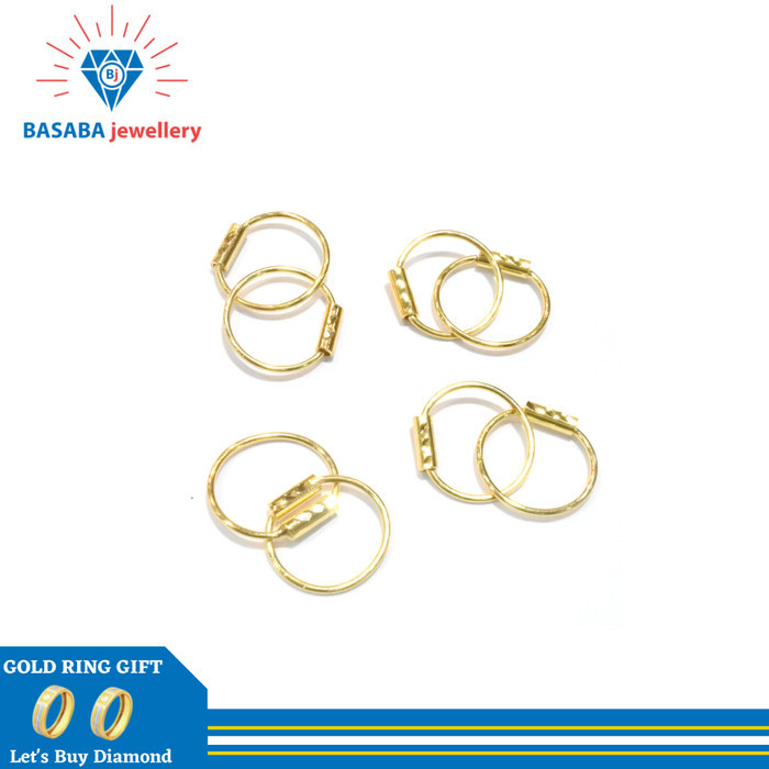 Anting anak / bayi emas asli