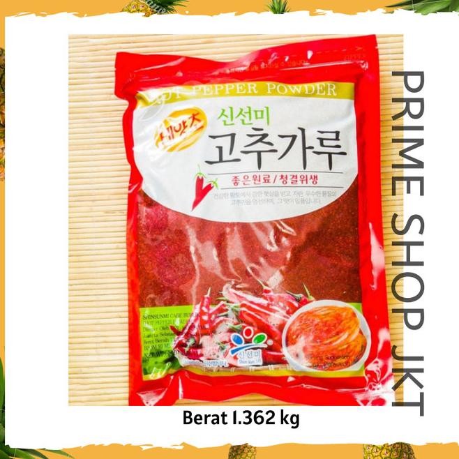 

Shinsu Gochugaru Hot Pepper Powder (Cabe Bubuk Kasar) 1.362 Kg Korea