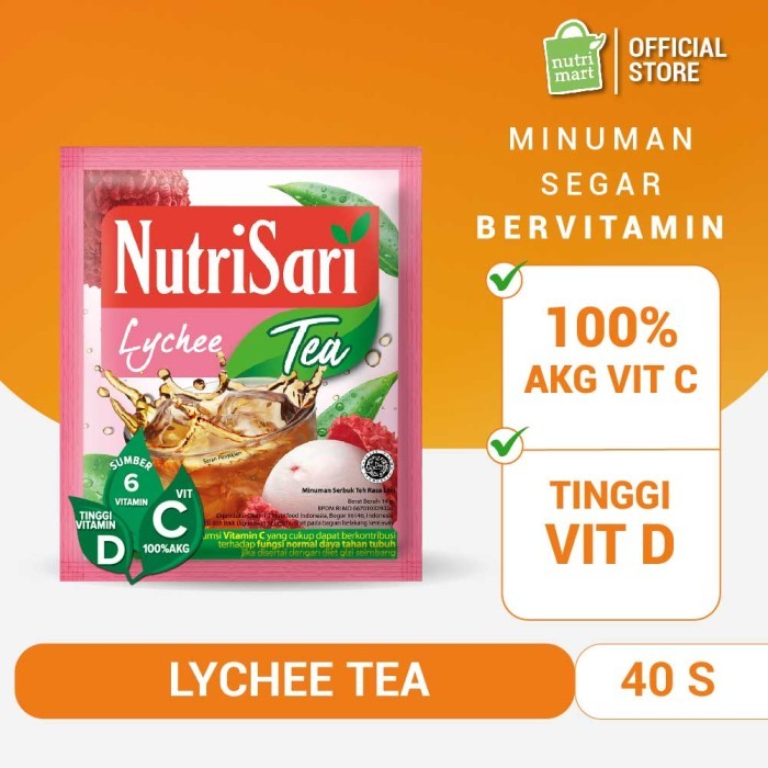 

JUAL NutriSari Lychee Tea (40 Sch)