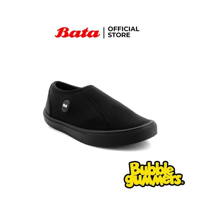 BUBBLE GUMMERS Sepatu Sekolah Anak Hochi Black - Hitam,32