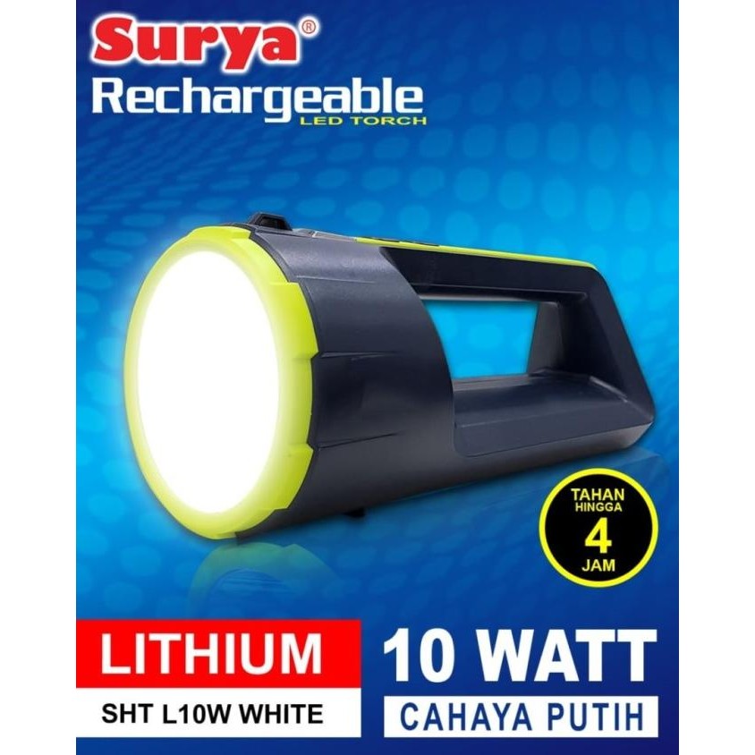 

TERSEDIA SENTER LAMPU LED SURYA SHT L10W 10 WATT