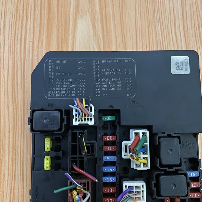 ipdm fuse box sekring grand livina 1.500 cc manual original termurah