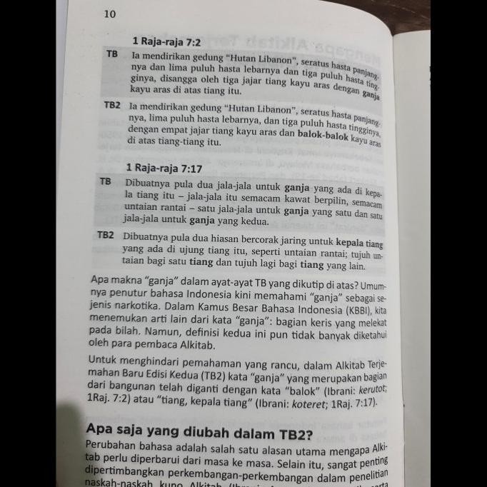 

Alkitab Terjemahan Baru Edisi Kedua Tb 052 Ti (Alkitab Ukuran Sedang) Original Dan Terpercaya