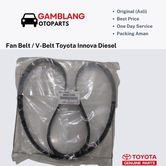 Fan Belt V-Belt Toyota Innova Diesel Orisinil PREMIUM