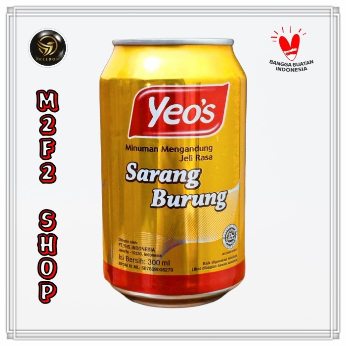 

Hemat Yeos Minuman Sarang Burung Bird'S Nest Kaleng 300 Ml (Harga Karton)