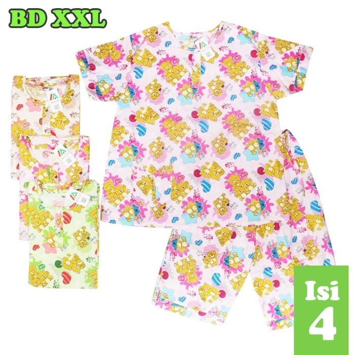 TERBARU Grosir 1 seri Baju Tidur Merlin Katun BabyDoll XXL PROMO