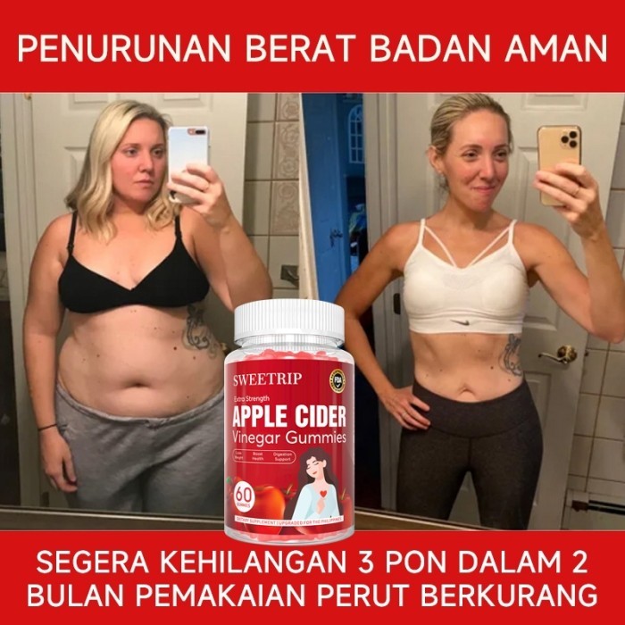 

JUAL Permen Herbal Apple Cider Gummy