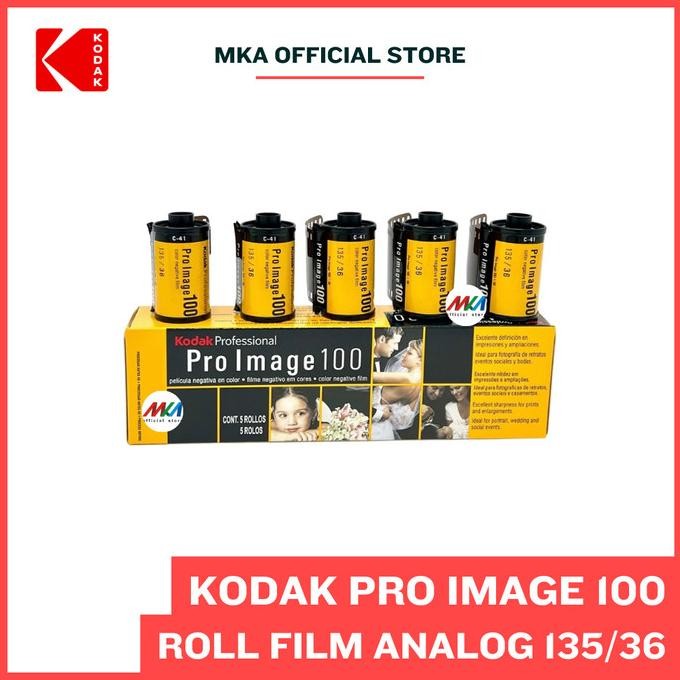 

TERSEDIA KODAK PRO IMAGE 100 (5PACK) 35MM