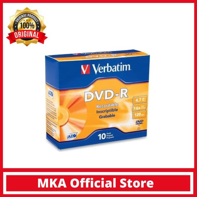 

TERSEDIA DVD-R 16X 10 PK SLIM CASE #95099