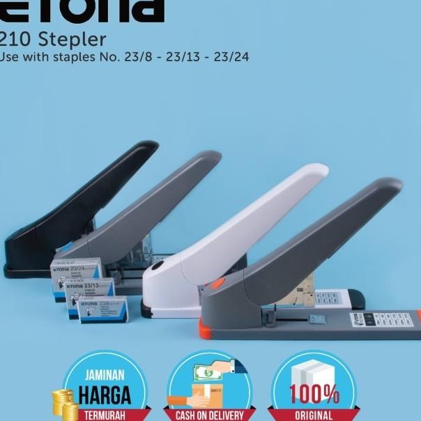 

Stapler Etona 210 Heavy Duty/ Stapler Besar 200 Lbr + Bonus Isi 2