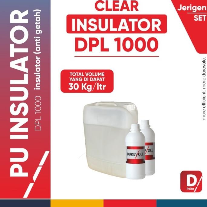Durevole PU Insulator DPL 1000 (Kaleng Set + Thinner)