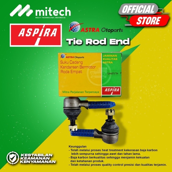 ASPIRA Tie Rod End Toyota Kijang Kf 42 / Kijang Grand / Tie Rod Pendek
