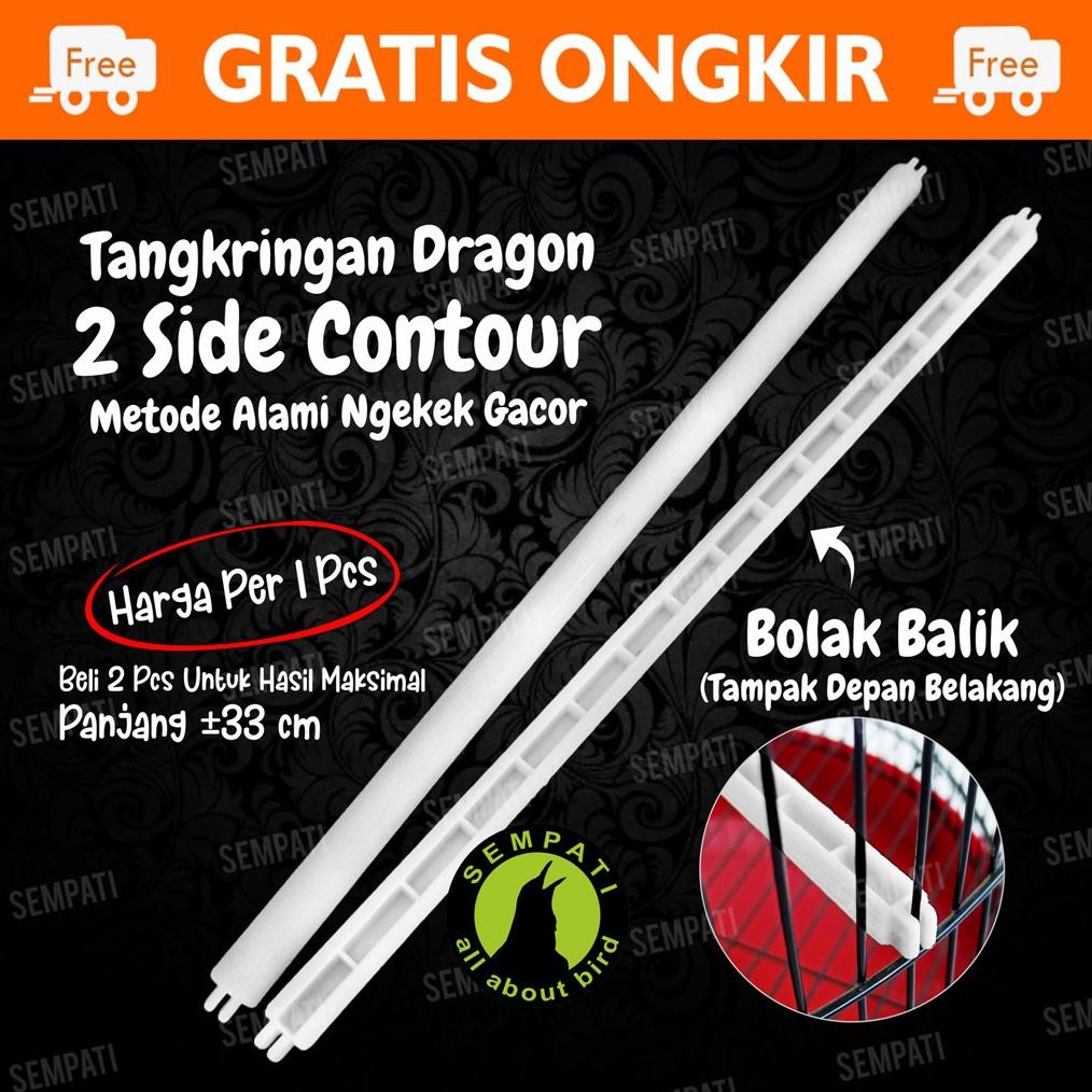 SEMPATI Tangkringan Lovebird Dragon Tangkringan Sangkar Kandang Burung Lovebird Love Bird Lb Labet A