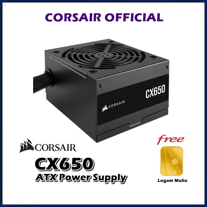 Corsair CX650M PSU ATX Power Supply 650W 650 watt CXM CX650 M CX 650M