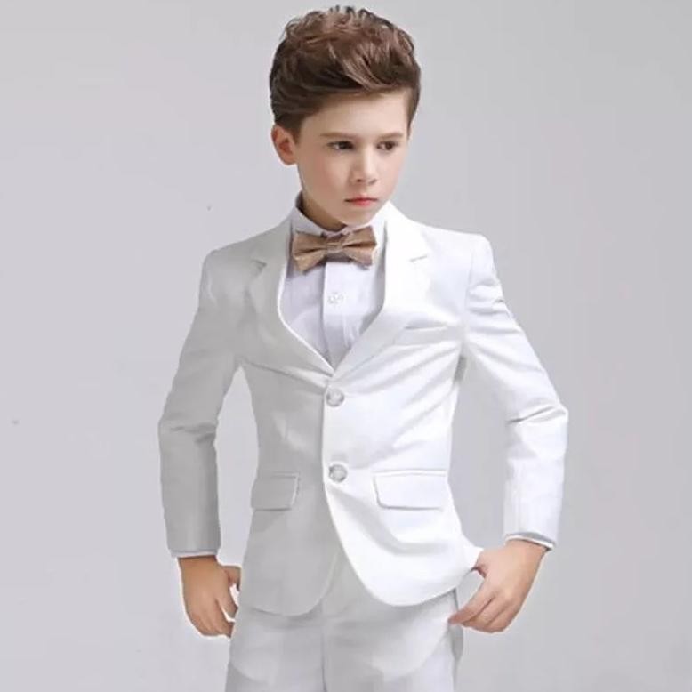 Kath Jas Untuk Anak Laki Laki Putih / B Anak Warna Putih / Jas Anak 2 - 14 Tahun