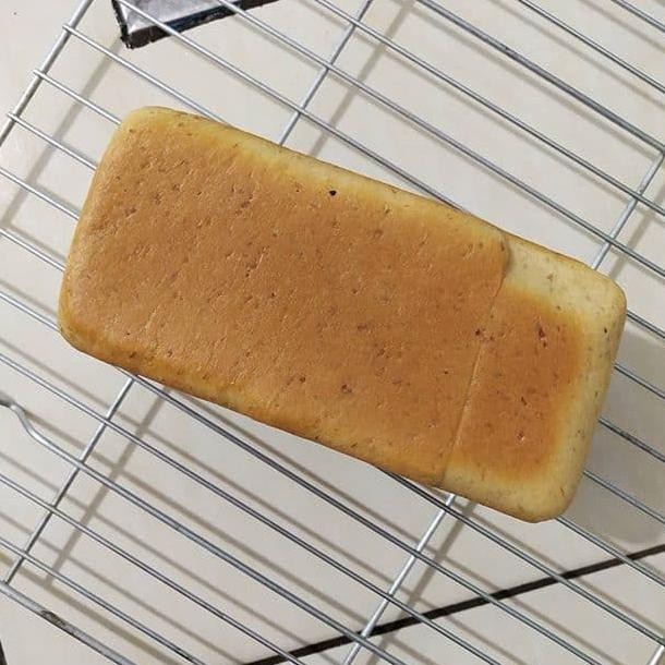 

roti tawar keto mini