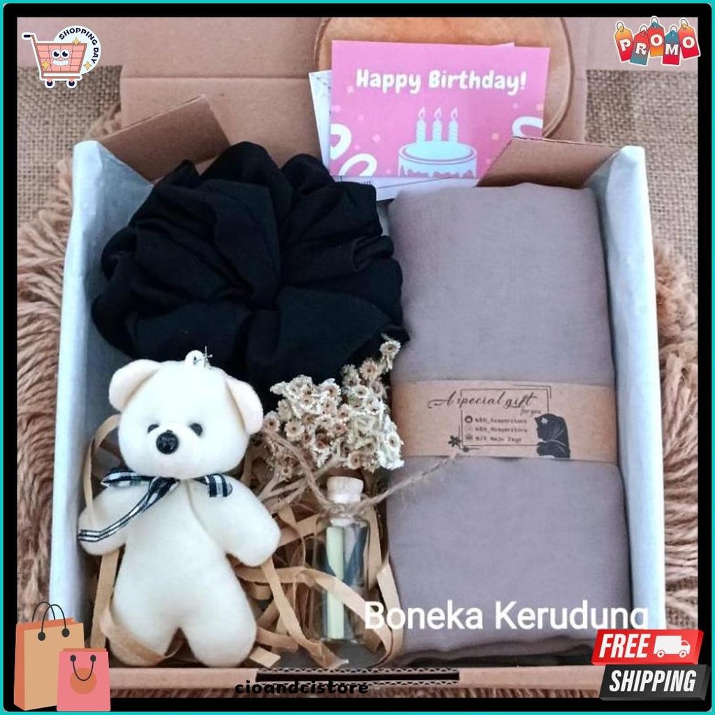

Hampers Kado Untuk Cewek Ulang Tahun, Anniversary, Graduation, Nikahan, Hadiah, Gift Box, (Lagi Rame)