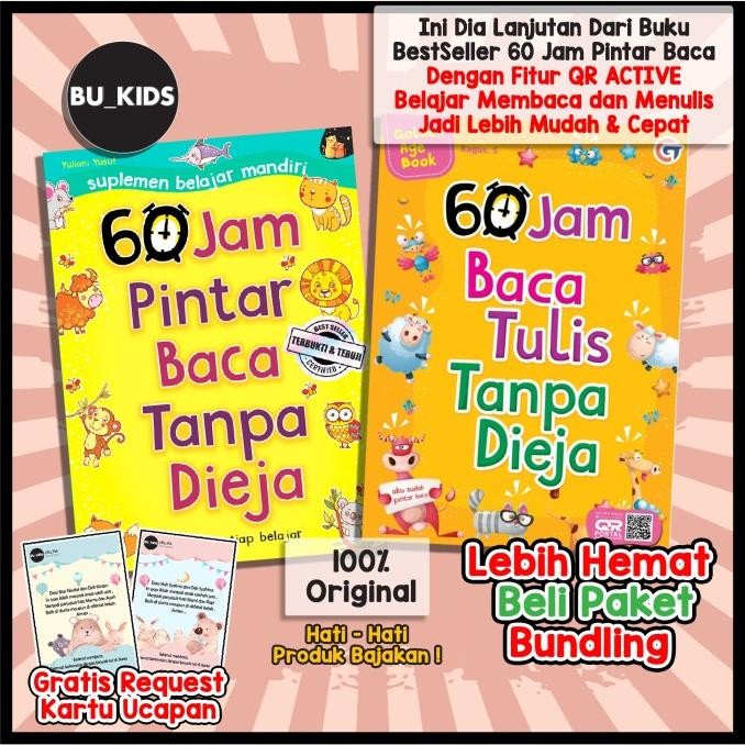 

Buku Belajar Membaca 60 Jam Pintar Baca Tanpa Dieja Original ES77