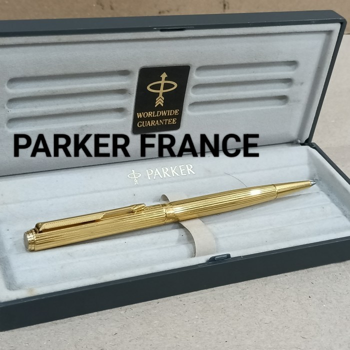 

Farizal - Pena Parker France Original Gold Plated No Pilot Pelikan Platinum Sailor Waterman Sheaffer