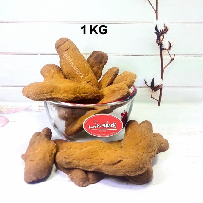 

Snack Kue Bangket Jahe Enak Manis Gurih Renyah 1000gr ZS01