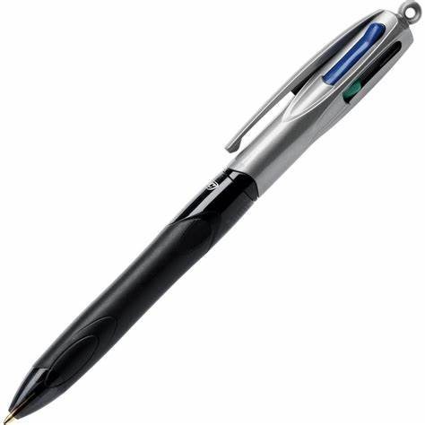 

Ready Bic Grip 1.0 mm 4 Color Ballpoint Pen